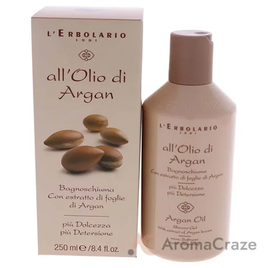 Picture of Shower Gel - Argan Oil by LErbolario for Unisex - 8.4 oz Shower Gel
