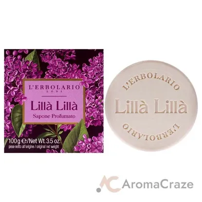 Picture of Perfumed Soap - Lilac Lila by LErbolario for Unisex - 3.5 oz Soap