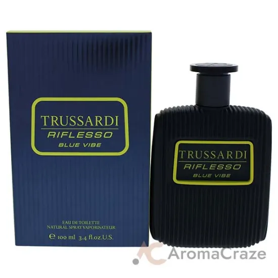 Picture of Riflesso Blue Vibe by Trussardi for Men - 3.4 oz EDT Spray