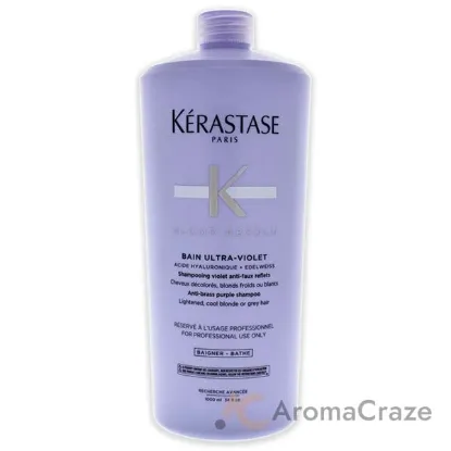 Picture of Blonde Absolu Bain Ultra Violet Shampoo by Kerastase for Unisex - 33.8 oz Shampoo