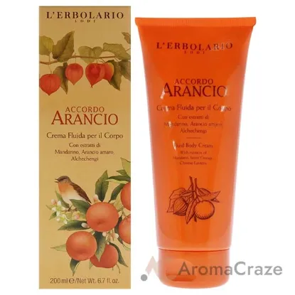Picture of Body Cream - Accordo Arancio by LErbolario for Unisex - 6.7 oz Body Cream