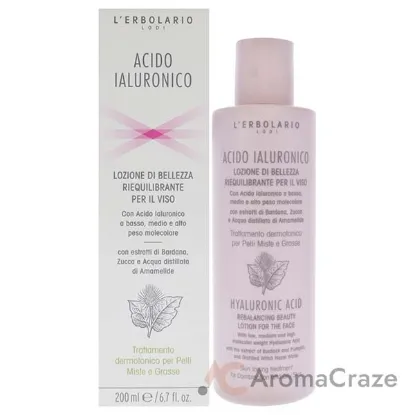 Picture of Hyaluronic Acid Rebalancing Beauty Lotion by LErbolario for Unisex - 6.7 oz Lotion