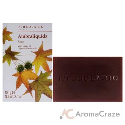 Picture of Soap - Ambraliquida by LErbolario for Unisex - 3.5 oz Soap