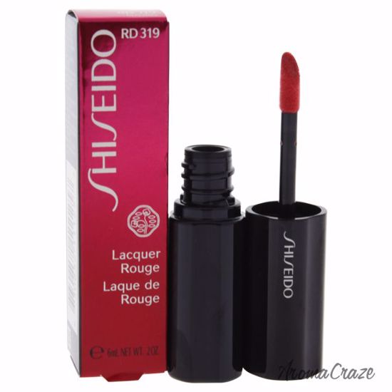 Shiseido Lacquer Rouge # RD319 Pomodoro Lip Gloss for Women 