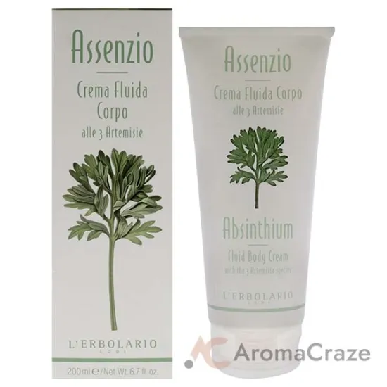 Picture of Fluid Body Cream - Absinthium by LErbolario for Unisex - 6.7 oz Body Cream