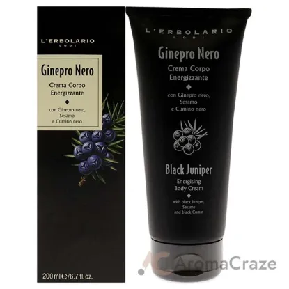 Picture of Energising Body Cream - Black Juniper by LErbolario for Unisex - 6.7 oz Body Cream