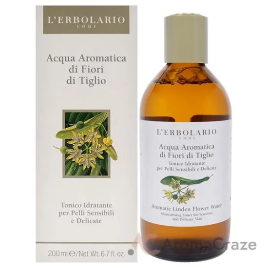 Picture of Aromatic Water - Linden Flower by LErbolario for Women - 6.7 oz Toner