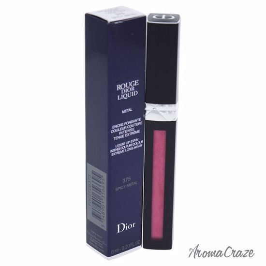 Christian Dior Rouge Liquid Lip Stain # 375 Spicy Metal Lip 