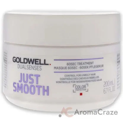 Picture of Dualsenses Just Smooth 60 Second Treatment by Goldwell for Unisex - 6.7 oz Treatment