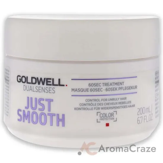 Picture of Dualsenses Just Smooth 60 Second Treatment by Goldwell for Unisex - 6.7 oz Treatment