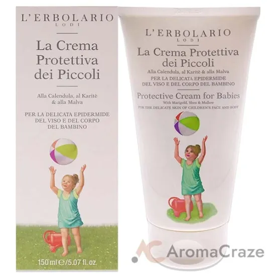 Picture of Protective Cream For Babies by LErbolario for Kids - 5.07 oz Cream