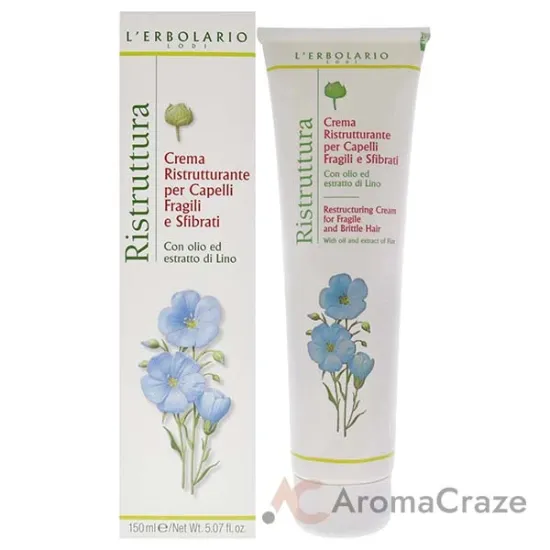 Picture of Restructuring Cream for Fragile and Brittle Hair by LErbolario for Women - 5.07 oz Cream