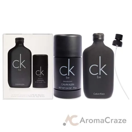 Picture of CK Be by Calvin Klein for Unisex - 2 Pc Gift Set 6.7oz EDT Spray, 2.6oz Deodorant Stick