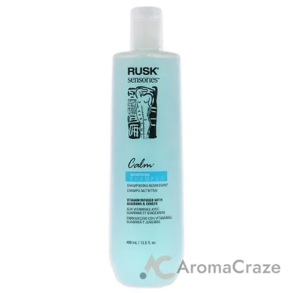 Picture of Sensories Calm Guarana and Ginger Nourishing Shampoo by Rusk for Unisex - 13.5 oz Shampoo