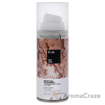 Picture of Jet Lag Weightless Dry Shampoo by IGK for Unisex - 2 oz Dry Shampoo