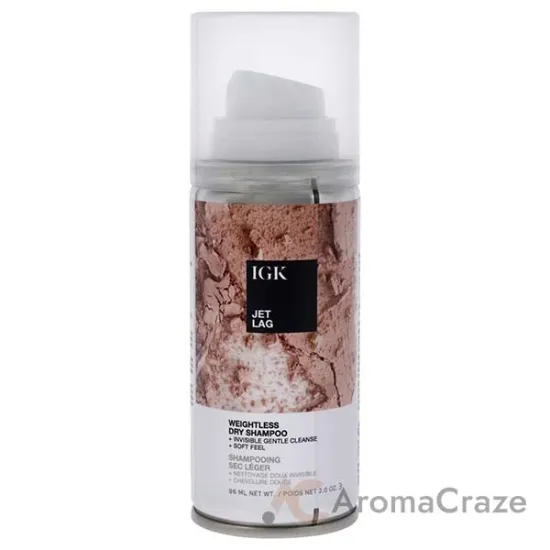 Picture of Jet Lag Weightless Dry Shampoo by IGK for Unisex - 2 oz Dry Shampoo