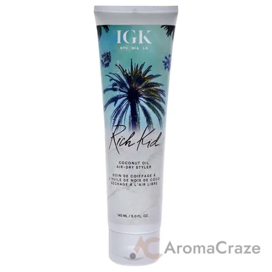 Picture of Rich Kid Wave Enhancing Air Dry Cream by IGK for Unisex - 5 oz Oil