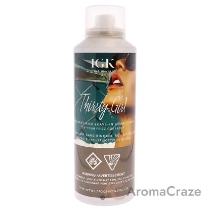 Picture of Thirsty Girl Coconut Milk Leave-In Conditioner by IGK for Unisex - 5 oz Conditioner
