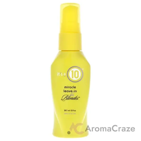Picture of Miracle Leave-In for Blondes by Its A 10 for Unisex - 2 oz Treatment