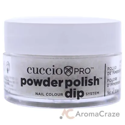 Picture of Pro Powder Polish Nail Colour Dip System - Gold Glitter by Cuccio Colour for Women - 0.5 oz Nail Powder