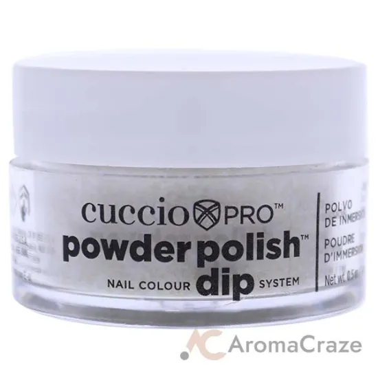 Picture of Pro Powder Polish Nail Colour Dip System - Gold Glitter by Cuccio Colour for Women - 0.5 oz Nail Powder