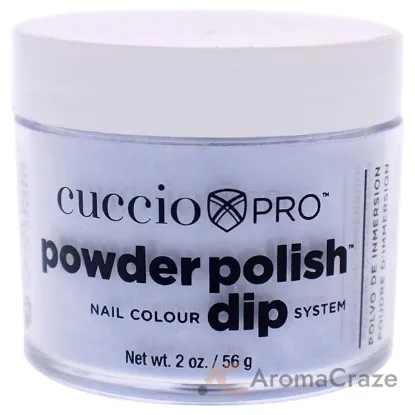 Picture of Pro Powder Polish Nail Colour Dip System - Baby Blue Glitter by Cuccio Colour for Women - 1.6 oz Nail Powder