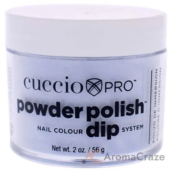 Picture of Pro Powder Polish Nail Colour Dip System - Baby Blue Glitter by Cuccio Colour for Women - 1.6 oz Nail Powder