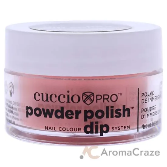 Picture of Pro Powder Polish Nail Colour Dip System - Peach by Cuccio Colour for Women - 0.5 oz Nail Powder