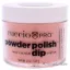 Picture of Pro Powder Polish Nail Colour Dip System - Peach by Cuccio Colour for Women - 1.6 oz Nail Powder