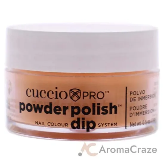 Picture of Pro Powder Polish Nail Colour Dip System - Carrot Orange by Cuccio Colour for Women - 0.5 oz Nail Powder