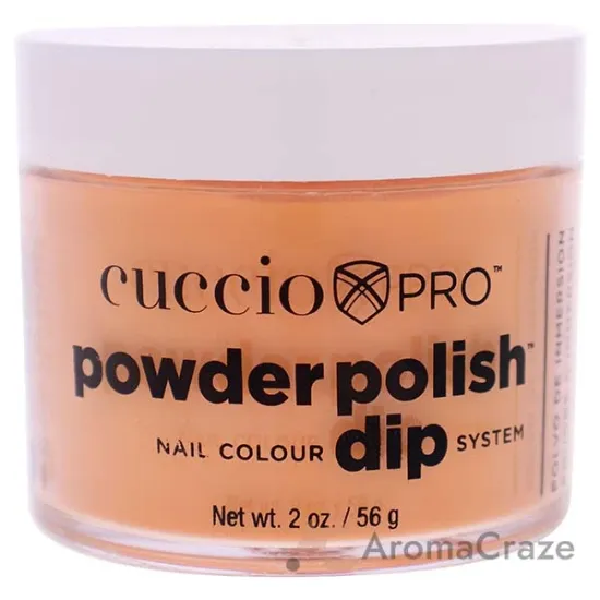 Picture of Pro Powder Polish Nail Colour Dip System - Carrot Orange by Cuccio Colour for Women - 1.6 oz Nail Powder
