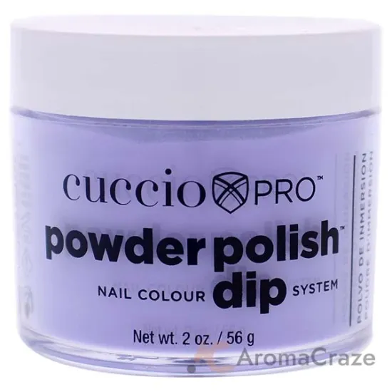 Picture of Pro Powder Polish Nail Colour Dip System - Grape Crush Deep Purple by Cuccio Colour for Women - 1.6 oz Nail Powder
