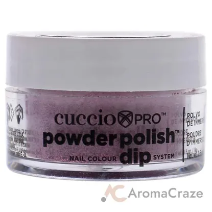 Picture of Pro Powder Polish Nail Colour Dip System - Barbie Pink Glitter by Cuccio Colour for Women - 0.5 oz Nail Powder