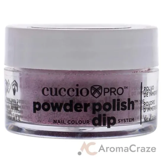 Picture of Pro Powder Polish Nail Colour Dip System - Barbie Pink Glitter by Cuccio Colour for Women - 0.5 oz Nail Powder