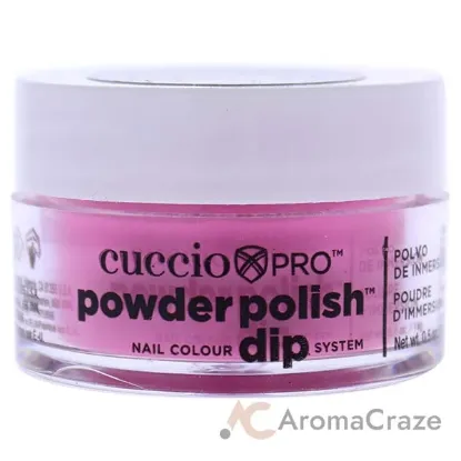 Picture of Pro Powder Polish Nail Colour Dip System - Bright Pink by Cuccio Colour for Women - 0.5 oz Nail Powder