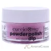 Picture of Pro Powder Polish Nail Colour Dip System - Deep Pink With Pink Glitter by Cuccio Colour for Women - 0.5 oz Nail Powder