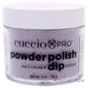 Picture of Pro Powder Polish Nail Colour Dip System - Deep Purple Glitter by Cuccio Colour for Women - 1.6 oz Nail Powder