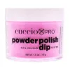 Picture of Pro Powder Polish Nail Colour Dip System - Neon Pink by Cuccio Colour for Women - 1.6 oz Nail Powder