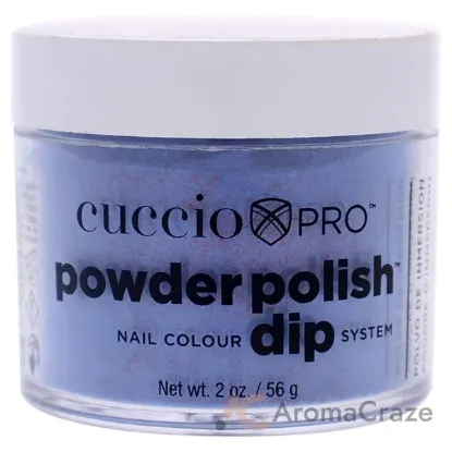 Picture of Pro Powder Polish Nail Colour Dip System - Purple With Red Glitter by Cuccio Colour for Women - 1.6 oz Nail Powder