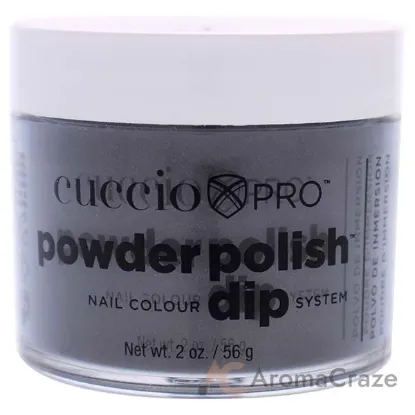 Picture of Pro Powder Polish Nail Colour Dip System - Silver With Grey Undertones by Cuccio Colour for Women - 1.6 oz Nail Powder