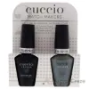 Picture of Match Makers Set - Dubai Me An Island by Cuccio Colour for Women - 2 Pc 0.44oz Veneer Soak Of Gel Nail Polish, 0.43oz Colour Nail Polish