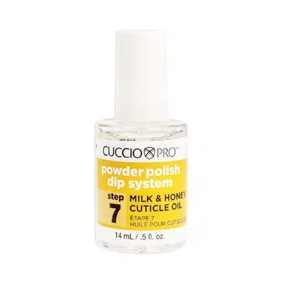Picture of Pro Powder Polish Dip System Milk and Honey Cuticle Oil - Step 7 by Cuccio Colour for Women - 0.5 oz Nail Polish