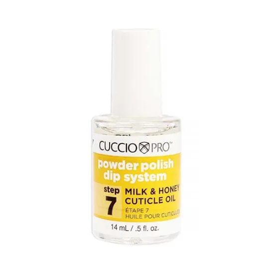 Picture of Pro Powder Polish Dip System Milk and Honey Cuticle Oil - Step 7 by Cuccio Colour for Women - 0.5 oz Nail Polish