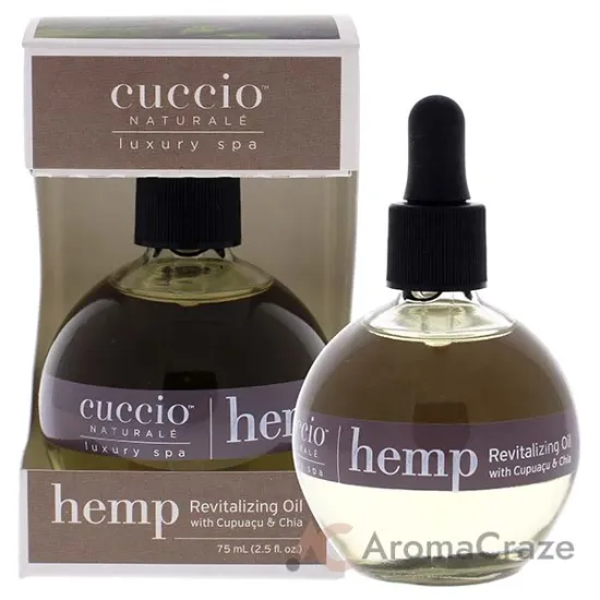 Picture of Hemp Revitalizing Oil by Cuccio Naturale for Unisex - 2.5 oz Oil