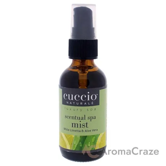 Picture of Scentual Spa Mist - White Limetta and Aloe Vera by Cuccio Naturale for Unisex - 2 oz Mist