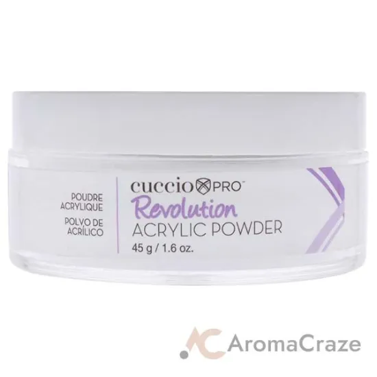 Picture of Revolution Acrylic Powder - Clear by Cuccio Pro for Women - 1.6 oz Acrylic Powder