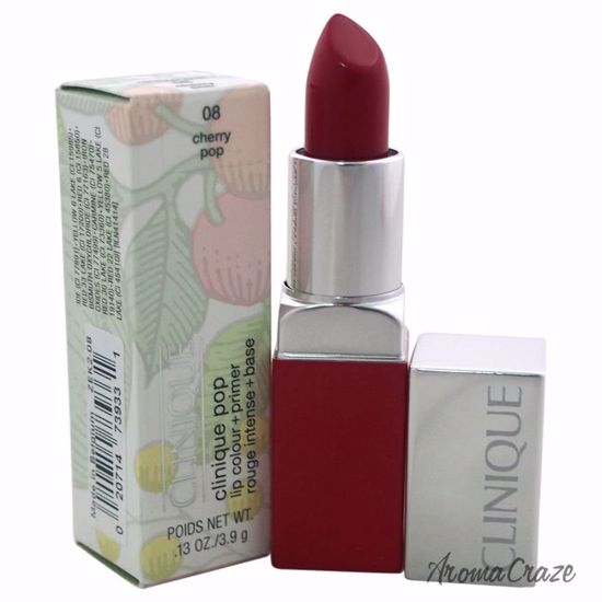Clinique Pop Lip Colour + Primer # 08 Cherry Pop Lipstick fo