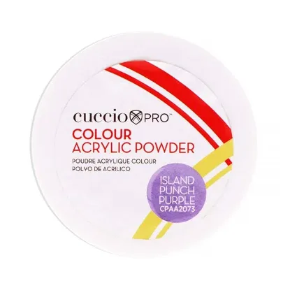 Picture of Colour Acrylic Powder - Island Punch Purple by Cuccio PRO for Women - 1.6 oz Acrylic Powder