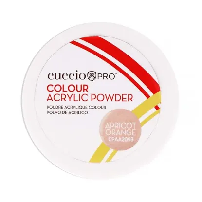 Picture of Colour Acrylic Powder - Apricot Orange by Cuccio PRO for Women - 1.6 oz Acrylic Powder