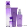 Picture of 360 Purple by Perry Ellis for Women - 4 Pc Gift Set 3.4oz EDP Spray, 0.25oz EDP Spray, 4oz Body Mist, 3oz Shower Gel